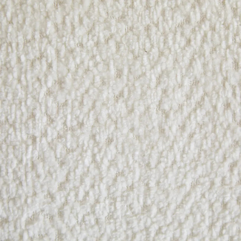 Canapé 3 places à motif vague blanc/beige
