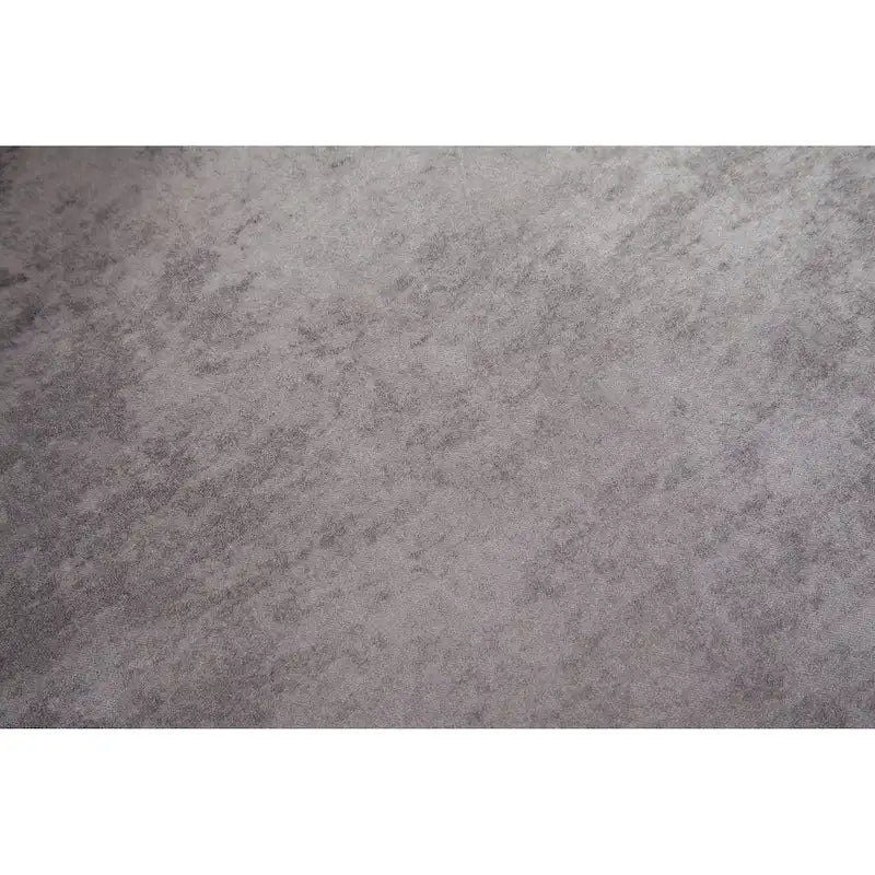 Canapé d'angle en L noir et anthracite avec méridienne, 5 places