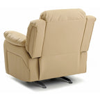 Fauteuil inclinable en similicuir, multicolore, une place