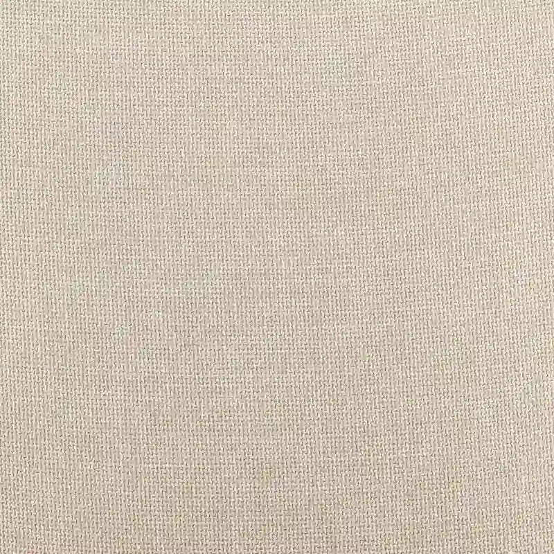 Chaise de salle à manger en similicuir et lin marron/beige, lot de 2