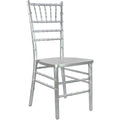 Chaise Chiavari multicolore, empilable, style bois, 1 place