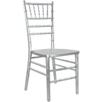 Chaise Chiavari multicolore, empilable, style bois, 1 place