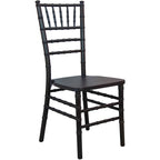 Chaise Chiavari multicolore, empilable, style bois, 1 place