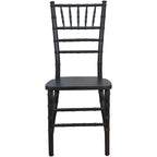 Chaise Chiavari multicolore, empilable, style bois, 1 place
