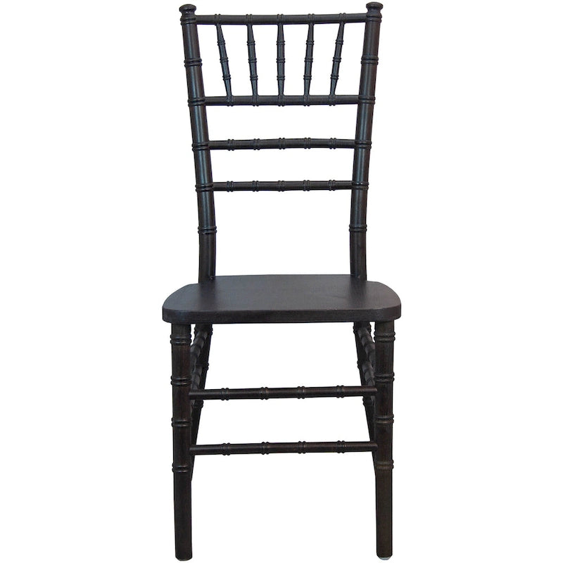 Chaise Chiavari multicolore, empilable, style bois, 1 place