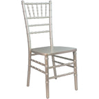 Chaise Chiavari multicolore, empilable, style bois, 1 place