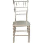 Chaise Chiavari multicolore, empilable, style bois, 1 place