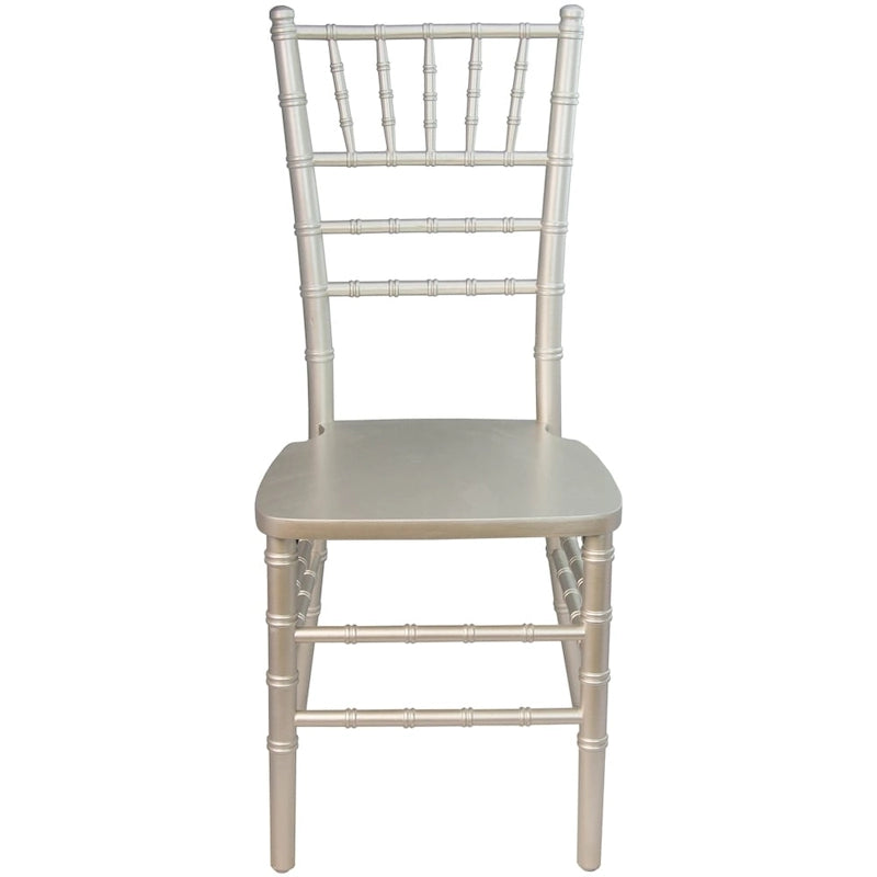 Chaise Chiavari multicolore, empilable, style bois, 1 place