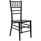 Chaise Chiavari multicolore, empilable, style bois, 1 place