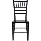 Chaise Chiavari multicolore, empilable, style bois, 1 place