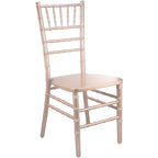 Chaise Chiavari multicolore, empilable, style bois, 1 place