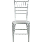 Chaise Chiavari multicolore, empilable, style bois, 1 place