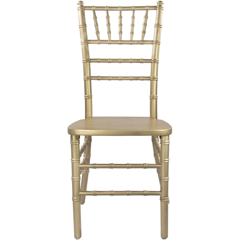 Chaise Chiavari multicolore, empilable, style bois, 1 place