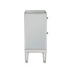 Reflexion Collection Rosa 18-inch Wide Mirrored 1-drawer Nightstand