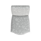 Chaise de salle à manger Parsons gris clair/fleuri/crème, lot de 2