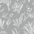 Chaise de salle à manger Parsons gris clair/fleuri/crème, lot de 2