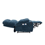 Fauteuil inclinable releveur avec fonctions chaleur et massage, 1 place