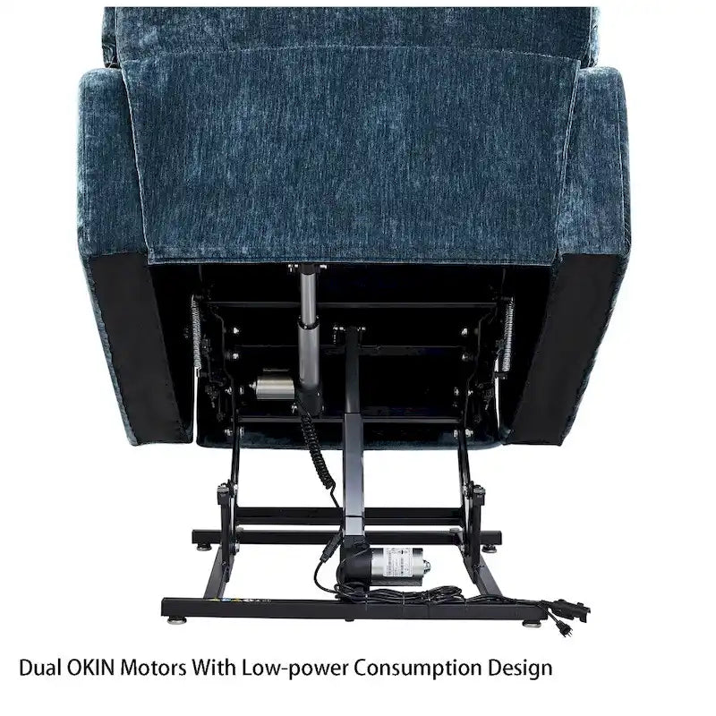 Fauteuil inclinable releveur avec fonctions chaleur et massage, 1 place