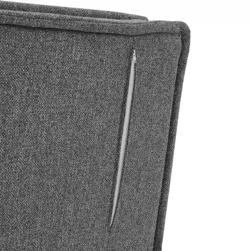 Canapé modulaire convertible gris / jaune / bleu, sans accoudoirs, 1-3 places