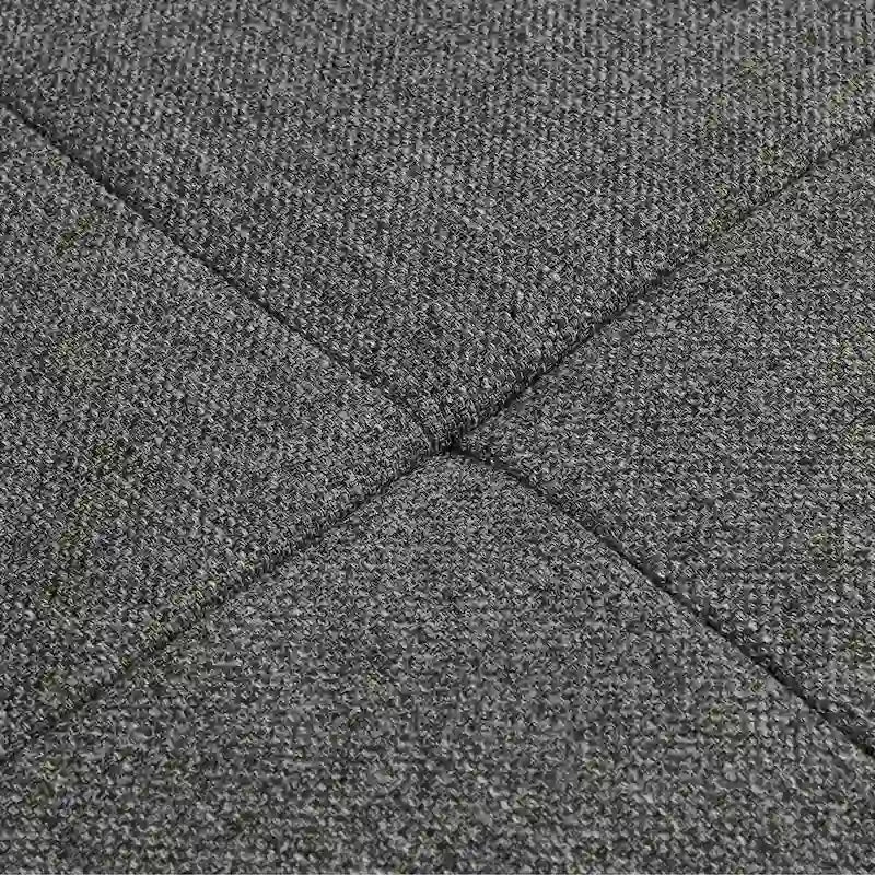 Canapé modulaire convertible gris / jaune / bleu, sans accoudoirs, 1-3 places