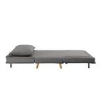 Canapé modulaire convertible gris / jaune / bleu, sans accoudoirs, 1-3 places