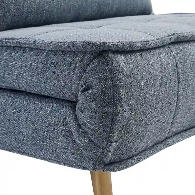 Canapé modulaire convertible gris / jaune / bleu, sans accoudoirs, 1-3 places