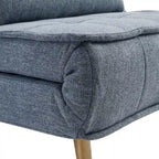 Canapé modulaire convertible gris / jaune / bleu, sans accoudoirs, 1-3 places