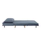 Canapé modulaire convertible gris / jaune / bleu, sans accoudoirs, 1-3 places