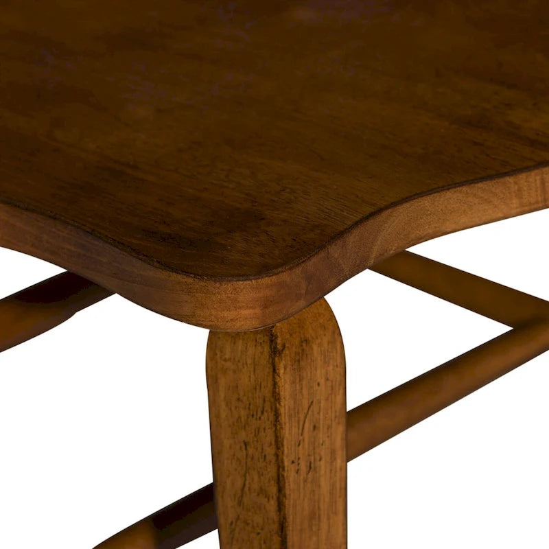 Fauteuil Windsor à dossier enveloppant – Marron foncé, pièce unique