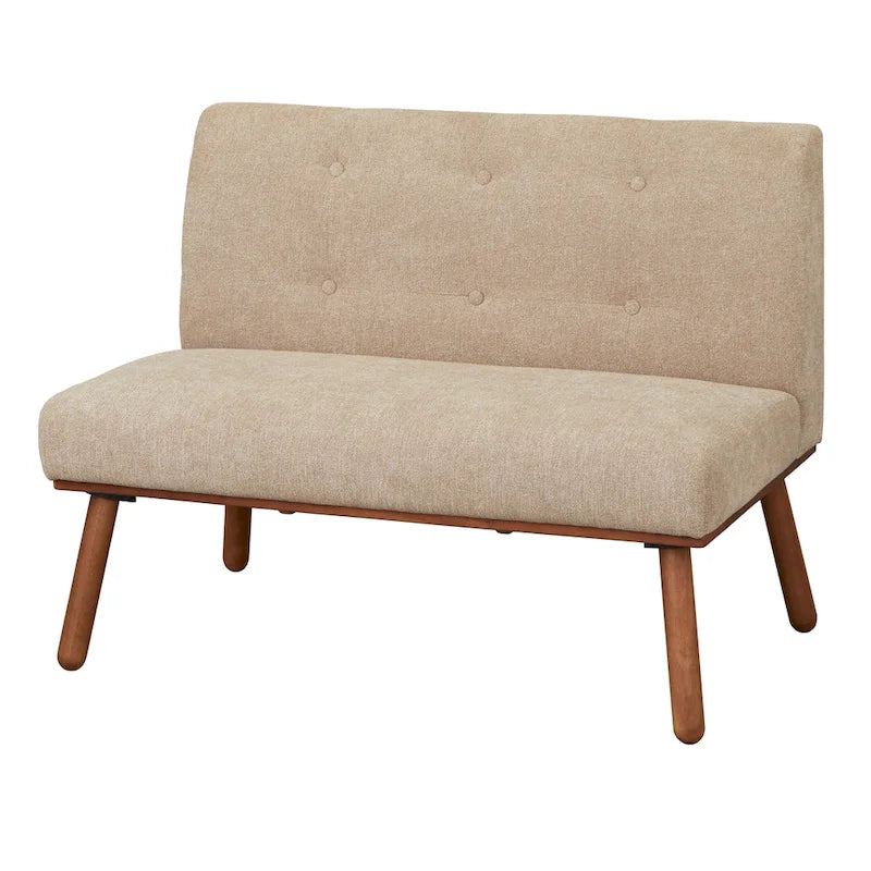 Ensemble de salle à manger d'angle mi-siècle bleu/gris/beige, 4 places