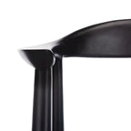Fauteuil d'appoint en cuir tressé blanc / naturel / noyer / noir, une place