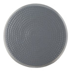 Table d'appoint / Tabouret rond, Gris foncé / Argent / Blanc, 1 place
