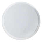 Table d'appoint / Tabouret rond, Gris foncé / Argent / Blanc, 1 place