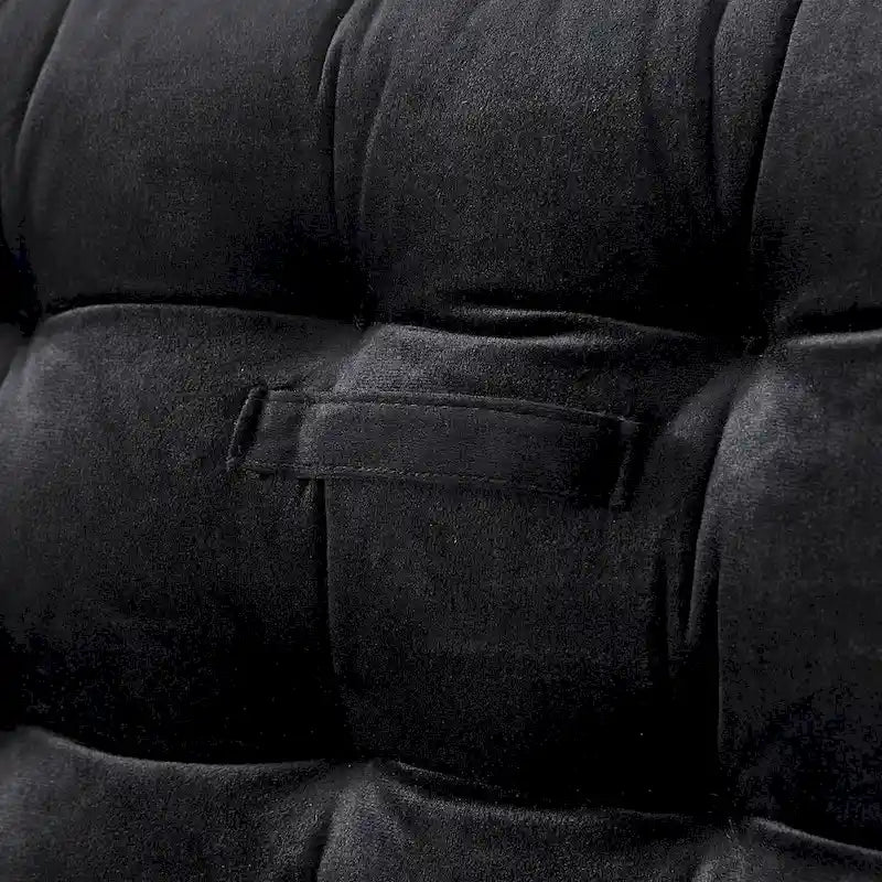 Tête de lit capitonnée en velours – Lit simple/Lit simple XL, multicolore, 1 personne
