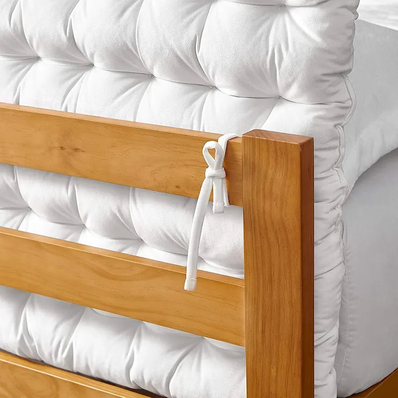 Tête de lit capitonnée en velours – Lit simple/Lit simple XL, multicolore, 1 personne