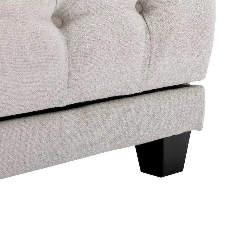 Fauteuil d'appoint baril touffeté multicolore, une place