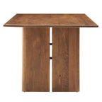 Table de salle à manger rectangulaire Chêne/Noyer, 6 à 8 places