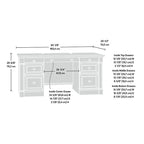 Bureau de direction multicolore, monoplace, 4 options de finition