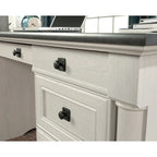 Bureau de direction multicolore, monoplace, 4 options de finition