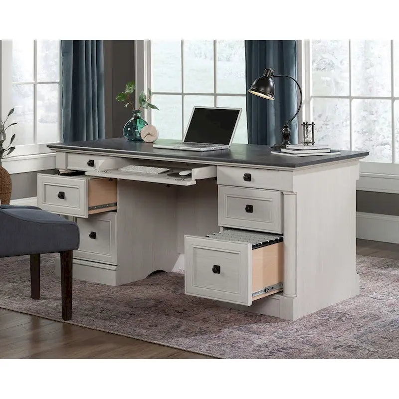 Bureau de direction multicolore, monoplace, 4 options de finition