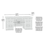 Bureau de direction multicolore, monoplace, 4 options de finition