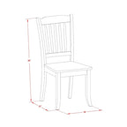 Ensemble de table à manger ronde, lin blanc, bois, 2 ou 4 places