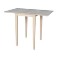 Petite table à manger Shaker à abattants, multicolore, 2 places