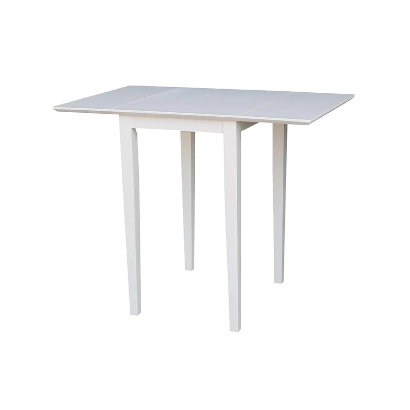 Petite table à manger Shaker à abattants, multicolore, 2 places