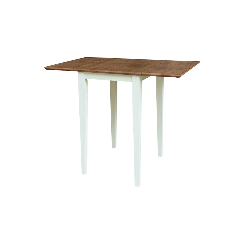 Petite table à manger Shaker à abattants, multicolore, 2 places