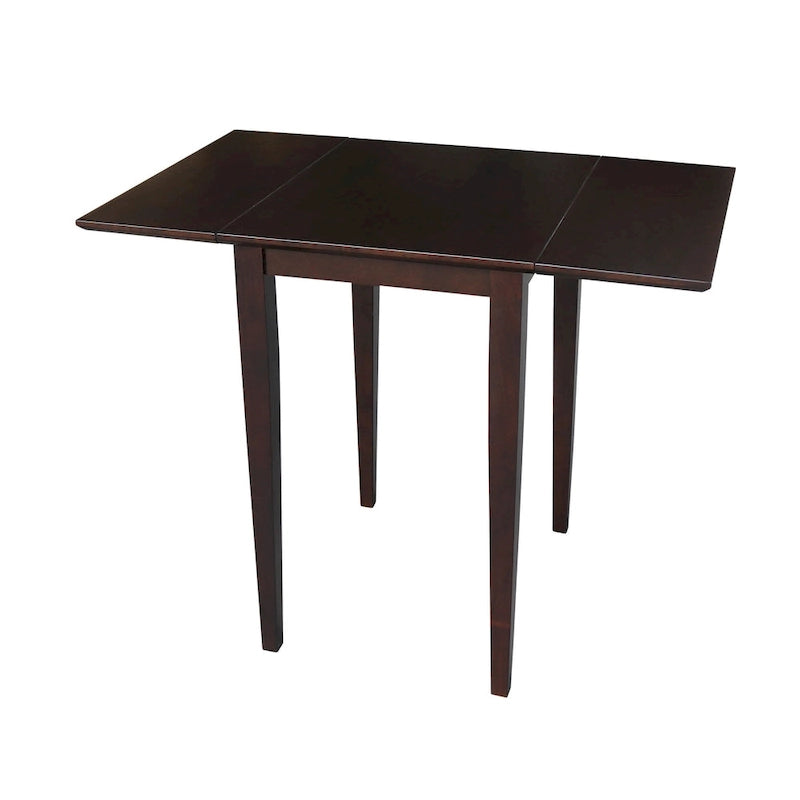 Petite table à manger Shaker à abattants, multicolore, 2 places
