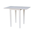 Petite table à manger Shaker à abattants, multicolore, 2 places