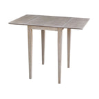Petite table à manger Shaker à abattants, multicolore, 2 places