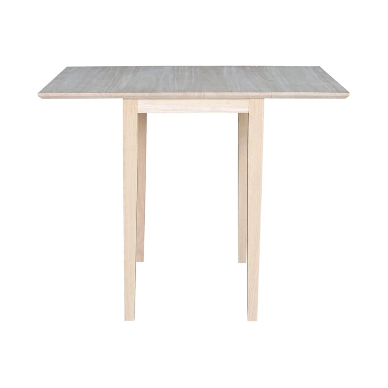 Petite table à manger Shaker à abattants, multicolore, 2 places