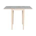 Petite table à manger Shaker à abattants, multicolore, 2 places
